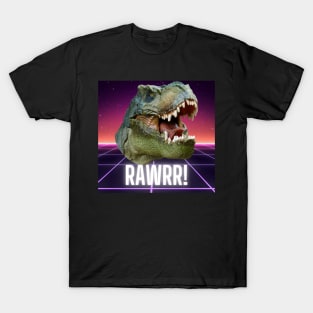 Retrowave T-Rex T-Shirt